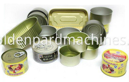 ODM Tersedia Food Grade Tin Can Making Machine Production Line dengan Sardine Tin Can Packing